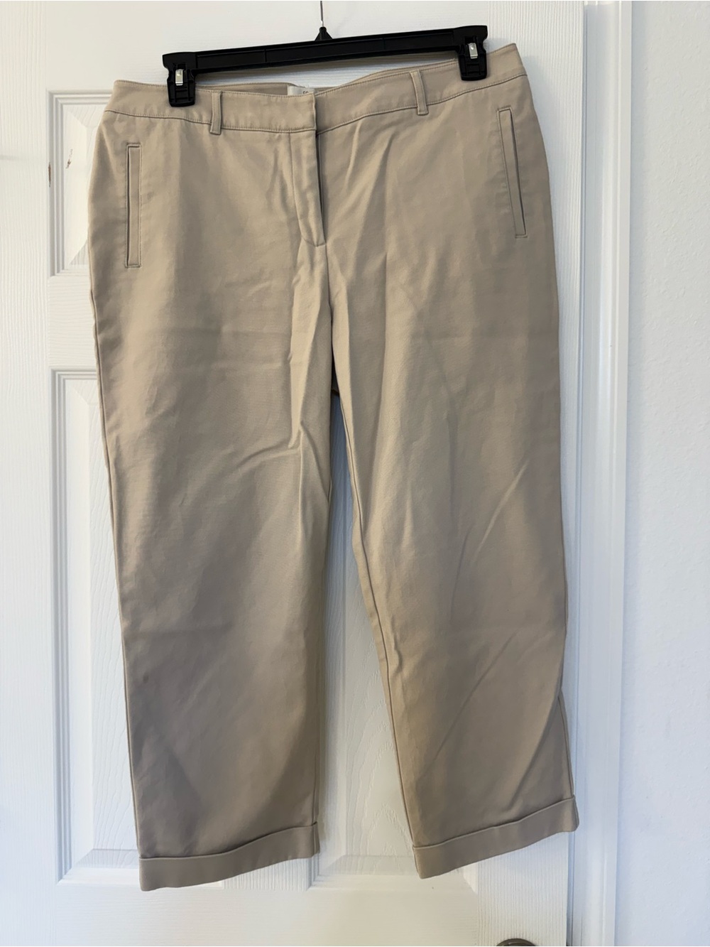 Chico's Light Beige Cropped Capris